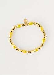 Bracelet jaune HYPNOCHIC pour femme seconde vue