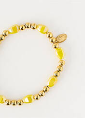 Bracelet jaune HYPNOCHIC pour femme seconde vue