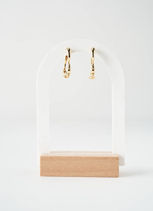 Boucles d’oreilles fermeture bouton poussoir or HYPNOCHIC femme