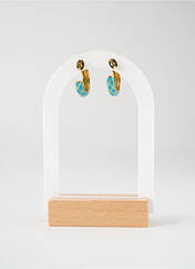 Boucles d’oreilles bleu HYPNOCHIC pour femme seconde vue