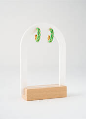 Boucles d’oreilles vert HYPNOCHIC pour femme seconde vue