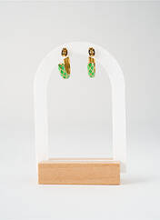 Boucles d’oreilles vert HYPNOCHIC pour femme seconde vue