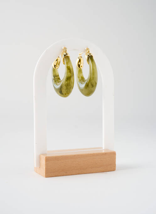 Boucles d’oreilles vert HYPNOCHIC pour femme