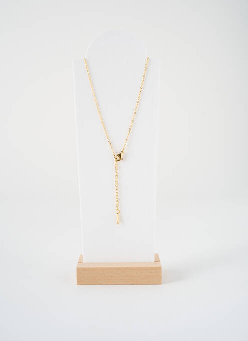 Collier or S STEEL pour femme