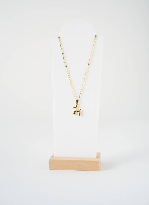 Collier or S STEEL pour femme