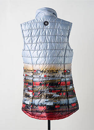 Doudoune poches sans capuche bleu DOLCEZZA femme