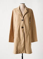 Manteau long beige AGATHE & LOUISE pour femme seconde vue