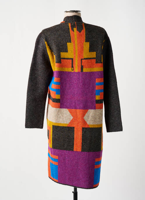 Gilet manches longues gris TINTA STYLE femme