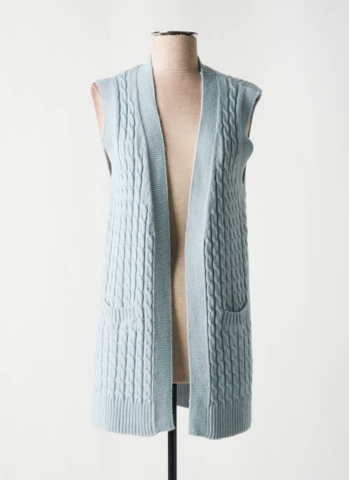 Gilet sans manche bleu BARILOCHE pour femme