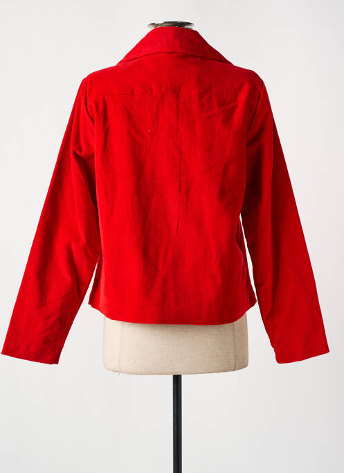 Veste casual rouge AGATHE & LOUISE pour femme
