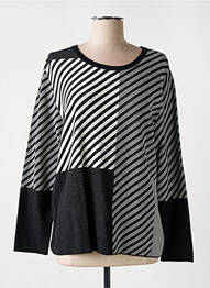 Pull stretch manches longues noir RABE femme