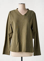 Sweat-shirt vert AGATHE & LOUISE pour femme seconde vue