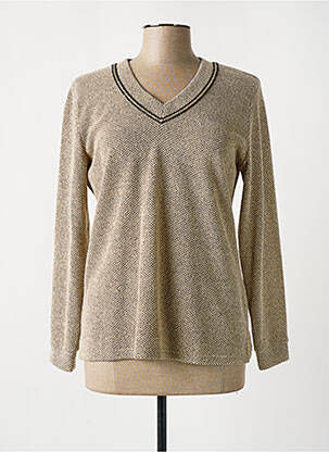 Pull beige MERI & ESCA pour femme