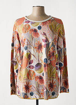 Pull orange CAPUCCINO pour femme