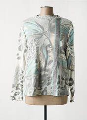 Pull vert FRANK WALDER pour femme seconde vue