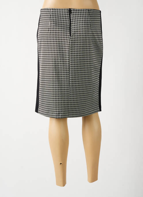 Jupe mi-longue noir BARILOCHE pour femme