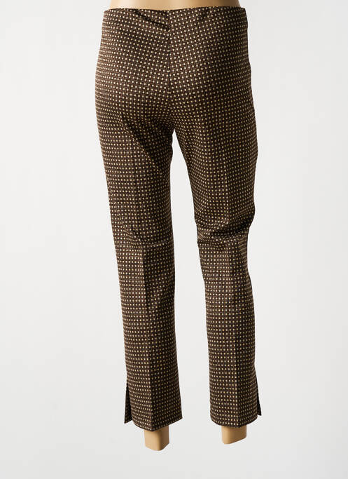 Pantalon 7/8 marron TINTA pour femme