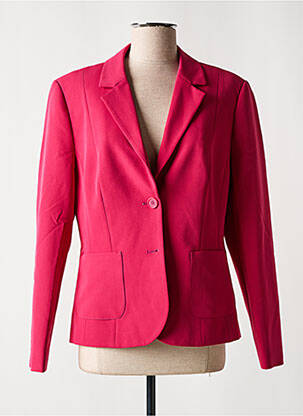 Blazer poches rose BARBARA LEBEK femme