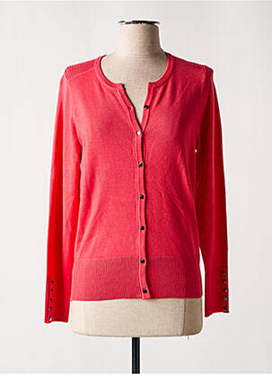 Gilet manches longues stretch rose MICHA femme