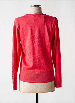 Gilet manches longues stretch rose MICHA femme