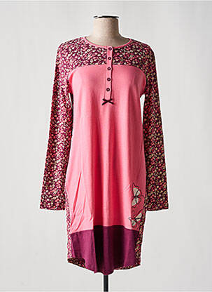 Chemise de nuit rose SENORETTA pour femme