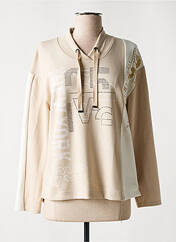 Sweat-shirt beige BARBARA LEBEK pour femme seconde vue