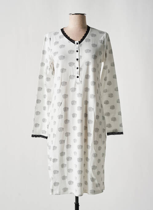 Chemise de nuit blanc SENORETTA pour femme