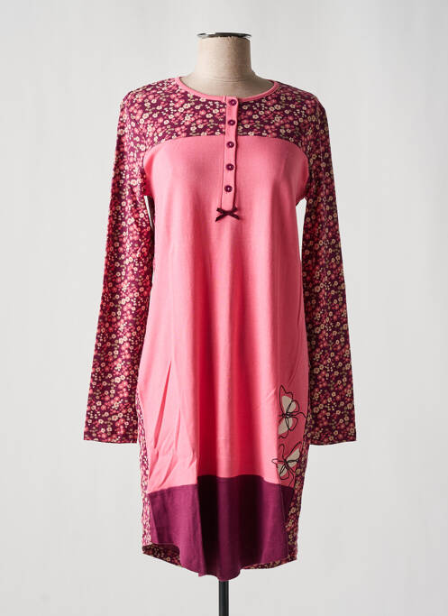 Chemise de nuit rose SENORETTA pour femme