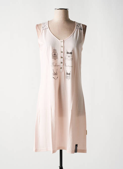 Chemise de nuit rose SENORETTA pour femme