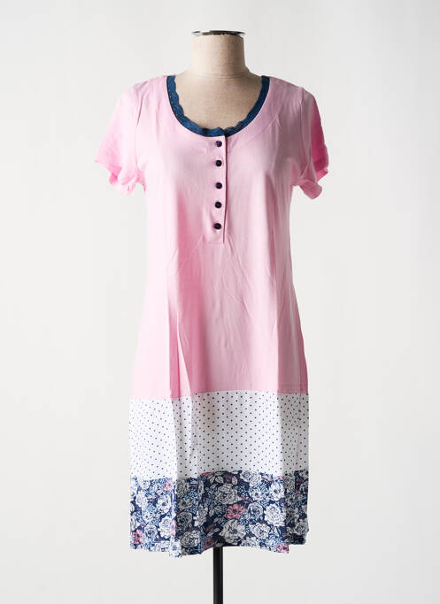 Chemise de nuit rose SENORETTA pour femme