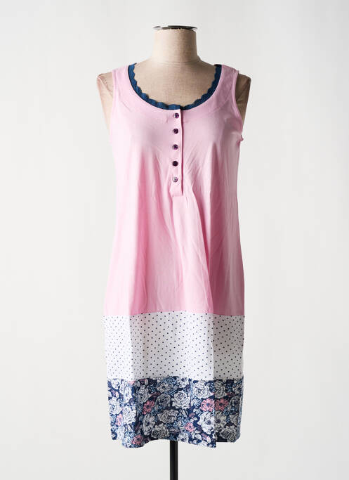 Chemise de nuit rose SENORETTA pour femme