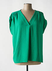 Blouse vert RENATTO BENE pour femme seconde vue