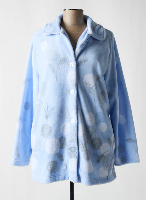 Robe de chambre bleu SENORETTA pour femme