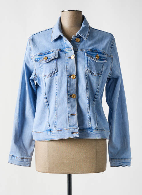 Veste casual bleu MICHA pour femme