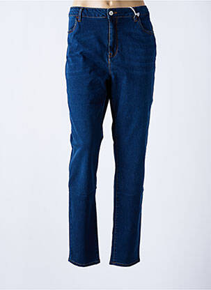Jeans coupe slim stretch taille normale bleu KANOPE femme