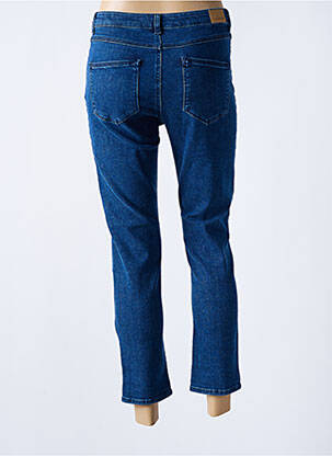 Jeans coupe slim stretch taille haute bleu KANOPE femme