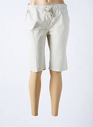 Bermuda slim taille normale beige LA PETITE NÎMOISE femme