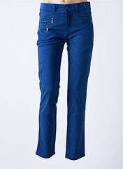 Pantalon slim bleu ANNA MONTANA pour femme seconde vue