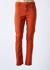 Pantalon slim orange KANOPE pour femme seconde vue