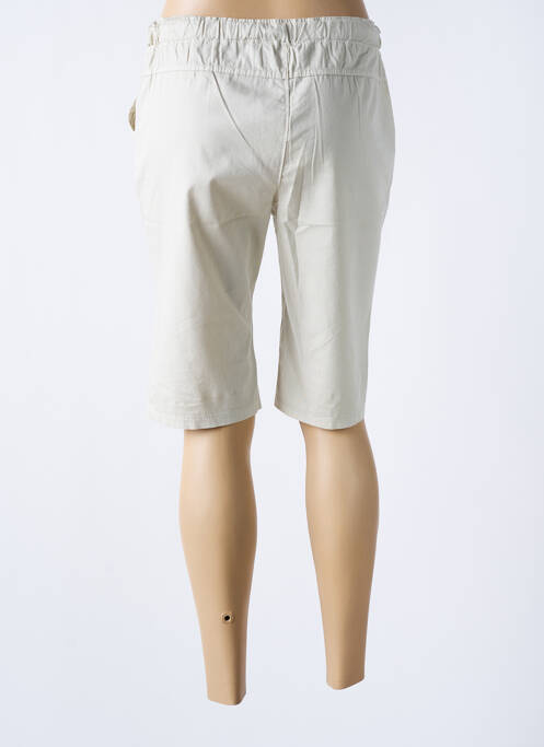 Bermuda beige LA PETITE NÎMOISE pour femme