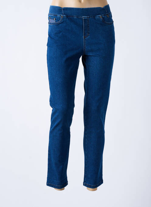 Jegging bleu ANNA MONTANA pour femme