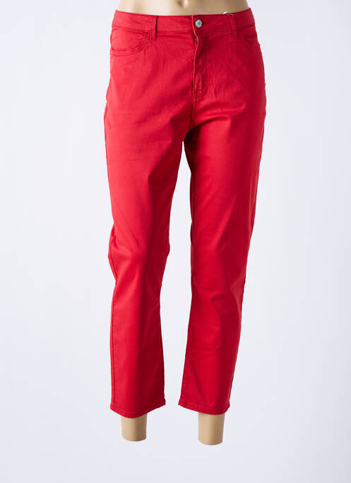 Pantalon 7/8 rouge KANOPE pour femme