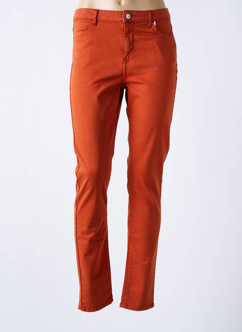 Pantalon slim orange KANOPE pour femme