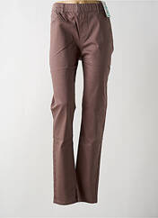 Pantalon droit marron S.QUISE pour femme seconde vue