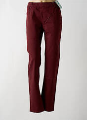 Pantalon droit rouge S.QUISE pour femme seconde vue