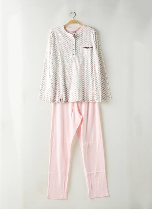 Pyjama rose SENORETTA pour femme