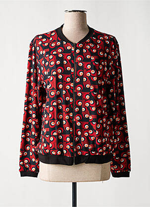 Blouson poches rouge CHRISTINE LAURE femme