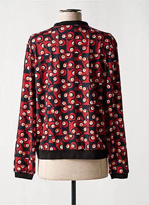 Blouson poches rouge CHRISTINE LAURE femme