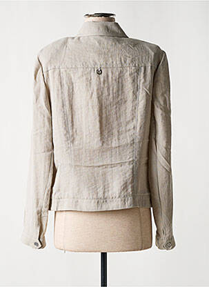 Veste casual poches gris CHRISTINE LAURE femme