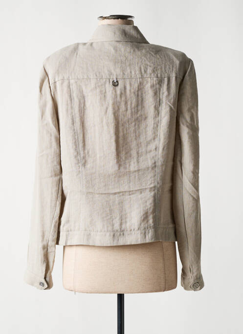 Veste casual gris CHRISTINE LAURE pour femme